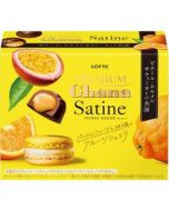 LOTTE PREMIUM Ghana x Pierre Hermé Satine Chocolate with Passion Fruit and Citrus Flavours 65g