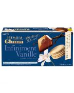 LOTTE PREMIUM Ghana x Pierre Hermé Infiniment Vanille Rich vanilla flavored milk chocolate 12 pieces