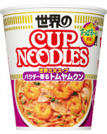 NISSIN CUP NOODLE Coriander Tom Yum Goong Flavor Instant Cup Noodles 75g
