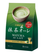 Nittoh Tea Matcha Latte Instant Sticks (96g / 12g x 8 sticks)