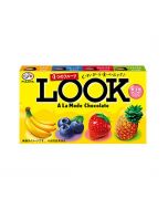 FUJIYA LOOK A La Mode Assorted Fruit Flavor Chocolate (Banana, Blueberry, Strawberry, Pineapple) 12 pieces