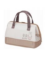 Skater x miffy 23 double zippered hand-held insulated lunch bag KGA1 1 piece