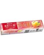 Kanro 31 Soothing Ingredients Healthy Throat Lozenges (Golden Peach Flavor) 11 pieces