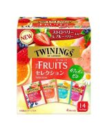 Kataoka x TWININGS THE FRUITS SELECTION Caffeine-free Assorted Fruit Flavor Tea Bags (4 Flavors) 14 Bags