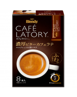 AGF Blendy Cafe Latory Stick Thick slightly bitter coffee latte instant drink stick 72g/9.0g*8