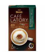 AGF Blendy Cafe Latory Stick Rich Cream Cappuccino Instant Drink Stick 80.5g/11.5g*7
