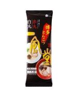 WATANABE SEIMEN Ippudo Hakata Tonkotsu Ramen White Round/Red Round (dried noodle type) 240g/White Round 116g+Red Round 124g