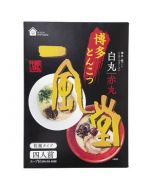 WATANABE SEIMEN Ippudo Hakata Tonkotsu Ramen White Maru/Red Maru (Dry Noodle Type) 480g/4 Servings
