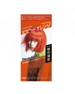 HOYU Beauteen Bright Color Series Plant Essential Oil Foam Emulsion Hair Dye - Bright Orange (Fresh Fruity Scent) 1 set/40g+88ml+12ml+5ml