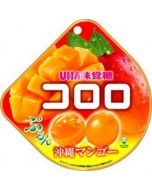 UHA Mikakuto KORORO Okinawan Mango Juice Gummy 40g