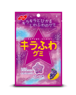 NOBEL KIRAFUWA Sparkling Star-Shaped Gummy (Grape Flavor) 50g