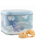 Nagatoya x Sanrio Cinnamoroll Cartoon Retro Canned Crispy White Peach Chocolate Snacks 10 Pieces