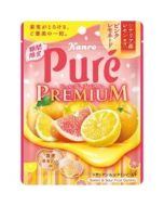 [Limited Edition] Kanro Puré Premium Heart-Shaped Juice-Filled Gummy (Pink Sicilian Lemonade Flavor) 54g