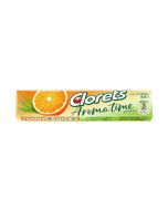 Mondelēz Japan Clorets Aroma Time Xylitol Tooth Protection Gum (Lemongrass Orange Flavor) 14 Pieces/Pack