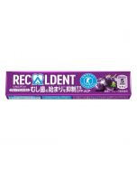 Mondelēz Japan RECALDENT CPP-ACP Tooth Protection Anti-Cavity Gum (Grape Mint Flavor) 14 Pieces/Pack