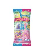 Kracie Double Slime Jelly Candy Kit (Soda Flavor and Grape Flavor/Includes Star-Shaped Ingredients) 21g