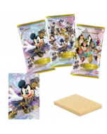 Bandai x Disney Characters Vanilla Cream Wafer (Includes 1 Collectible Metal Card) 1 Piece
