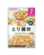 WAKODO Portable Instant Nutritional Supplementary Food Porridge for Infants and Young Children - Rich Chicken Porridge (Suitable for 7 months and above) 80g