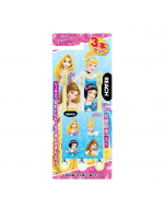 REACH x Disney Disney Princess Children's Baby Teeth Gum Protecting Toothbrush (Suitable for 1-6 years old/with Princess Stickers) 3pcs