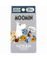 Santan x MOOMIN Nordic cartoon pattern bandages 18 pieces
