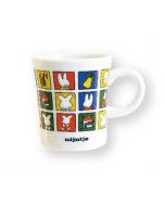 [Miffy 70th Anniversary Edition] Nijntje miffy ceramic mug about 270ml/1 piece