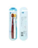 ITO THE PREMIUM HZ61 Two-color ultra-fine bristle wide head toothbrush set (red & white) 2 pieces