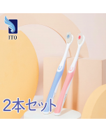 ITO THE PREMIUM Petal-shaped ultra-fine bristle toothbrush (random color) 1 piece