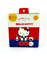 HONYARADOH x Sanrio Hello Kitty Cartoon Perforated Design Steam Eye Mask (Apple Scent) 6pcs