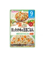 WAKODO Instant Infant Food - Salmon, Wakame and Gomoku Rice (9 months and up) 80g