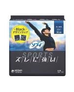Unicharm Sofy SPORTS 3D Anti-Shift Nighttime Sanitary Pads with Wings (30cm) 17 pcs