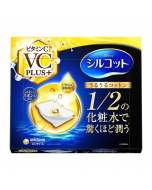 Unicharm Silcot VC PLUS+ 1/2 Moisturizing Cotton Pads 40 pcs