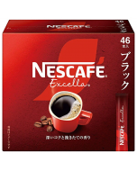NESTLÉ Nescafe Excella Rich Black Coffee Instant Drink Sticks 46 Count