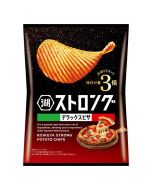KOIKEYA STRONG Series Thick-Cut Wavy Potato Chips (Triple Rich Deluxe Pizza Flavor) 53g
