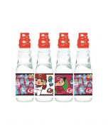 Saito Inryo Hiroshima Toyo Carp Baseball Team Cartoon Bottled Ramune Soda (Random Style) 200ml