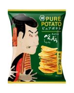 [Limited Collaboration] KOIKEYA PURE POTATO Chewy Thick-Cut Potato Chips (Salt Seaweed Flavor) 50g