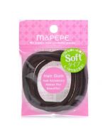 Chantilly Mapepe High Elasticity Hair Tie Rubber Band - Soft Type (Brown) 4 pieces