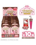SHOBIDO x Sanrio Characters Parasol Chocolate Umbrella Moisturizing Lip Gloss Set - Chocolate Scent (10 styles, 1 each, each comes with an acrylic stand) 10 pieces/box