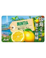 Asahi MINTIA Ultra-thin Card-Sized Portable Refreshing Candy (Hiroshima Setoda Lemon Flavor) 50 pieces/7g