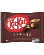 NESTLÉ KitKat Adult Sweetness Series Chocolate Coated Wafer Biscuits (Dark Chocolate Flavor) 10 pieces