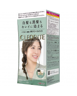 Dariya CLEODiTE Gray Hair Dye - Emerald Gray (includes pre- and post-dye treatments) 72g + 72ml + 20ml + 20g