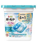 P&G Japan Bold 4D 4-in-1 Laundry Detergent Pods (Refreshing Floral Soap Scent) 11-pack