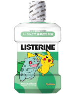 [Pokémon Limited Edition Design] LISTERINE x Pokémon Periodontal Health All-in-One Mouthwash - Green Tea Refreshing Type (Gentle/Alcohol-Free) 1000ml