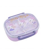 OSK x Sanrio Hello Kitty Single-Layer Antibacterial Bento Box - Ribbon Pattern (Includes 2 Inner Boxes) 360ml