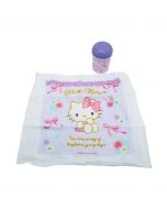 OSK x Sanrio Hello Kitty Portable Antibacterial Plastic Box Handkerchief Set - Ribbon Pattern 1 Set