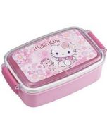 OSK x Sanrio Hello Kitty Single-Layer Antibacterial Bento Box - Cherry Blossom Pattern (with divider) 500ml