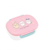 OSK x CHIIKAWA Single-Layer Antibacterial Bento Box - Pink and Blue Color Scheme (Includes 2 Inner Boxes) 360ml