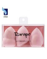 ITO Rarapo 3D Multi-functional Makeup Sponge Set (Pink/3 Shapes) - 3 Pieces