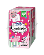 Unicharm Sofy Center-in Fluffy Instant Absorbency Daytime Sanitary Napkins (21cm) 18 pads * 2 packs