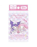 Santan My Melody & Kuromi x Dolly Mix Cartoon Pattern Band-Aids, 18pcs