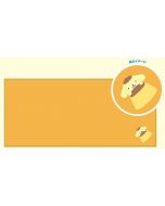 Santan x Sanrio Pompompurin Microfiber Hair Drying Towel (approx. 380mm x 850mm) 1 piece